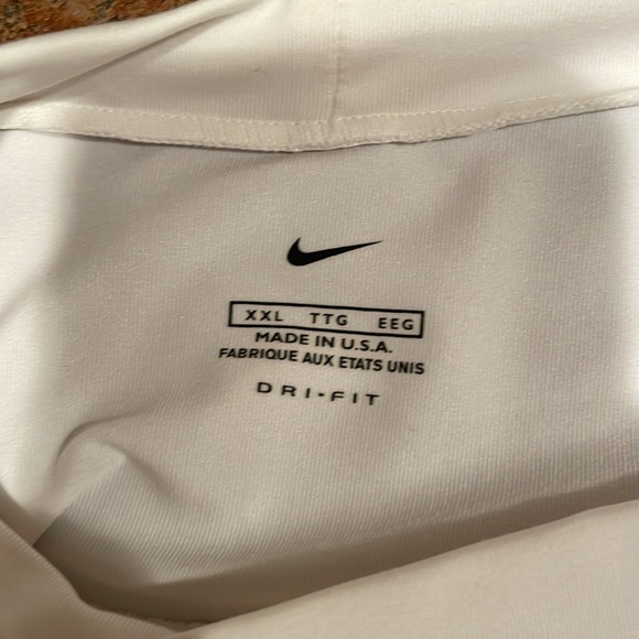 Men’s Dri-Fit Short Sleeve White T Shirt Size XXL - Picture 5 of 6